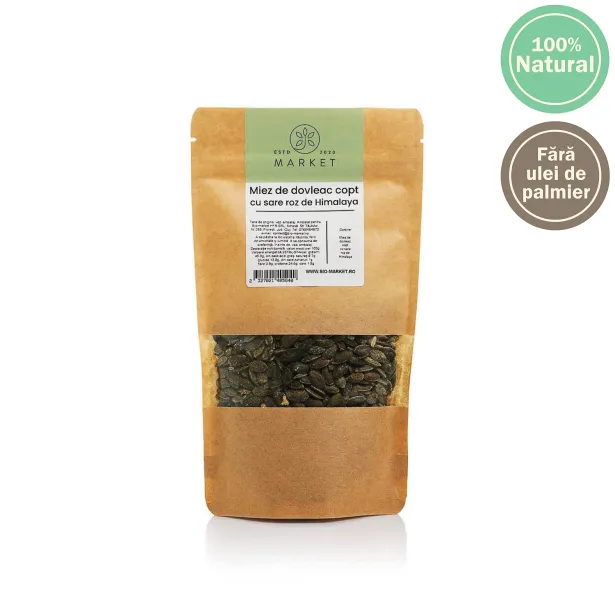 Miez de dovleac copt cu sare roz 500g