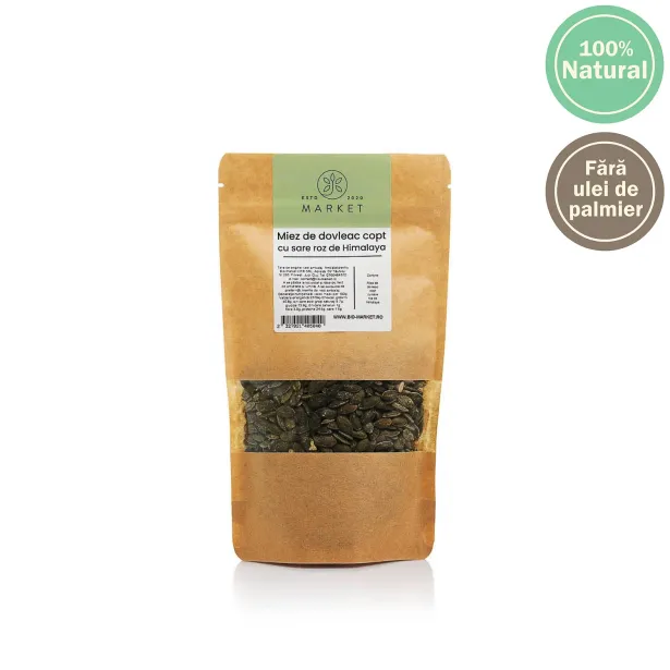 Miez de dovleac copt cu sare roz 250g