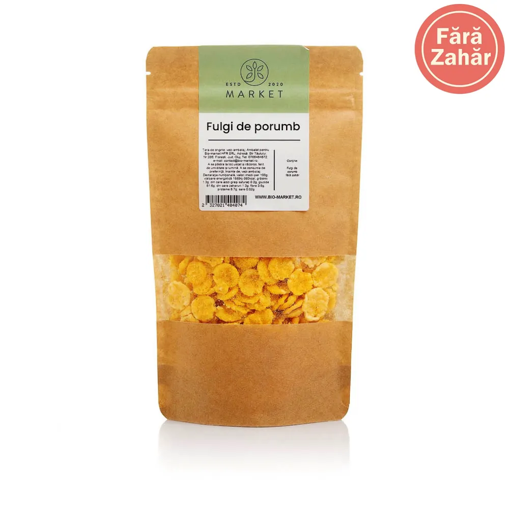 Fulgi de porumb fara zahar 250g