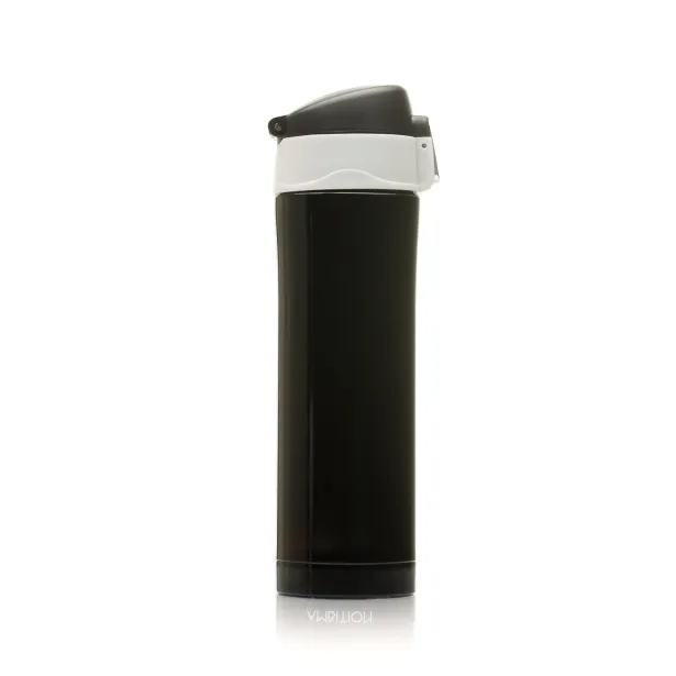 Termos inox negru glossy 420ml