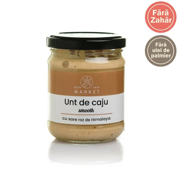 Unt de caju usor sarat cu sare roz 170g