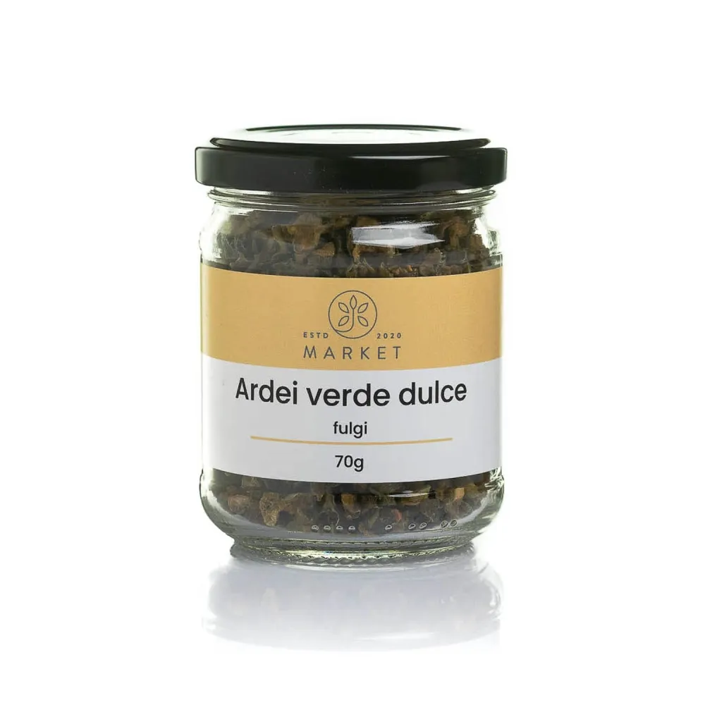 Ardei dulce verde fulgi 70g