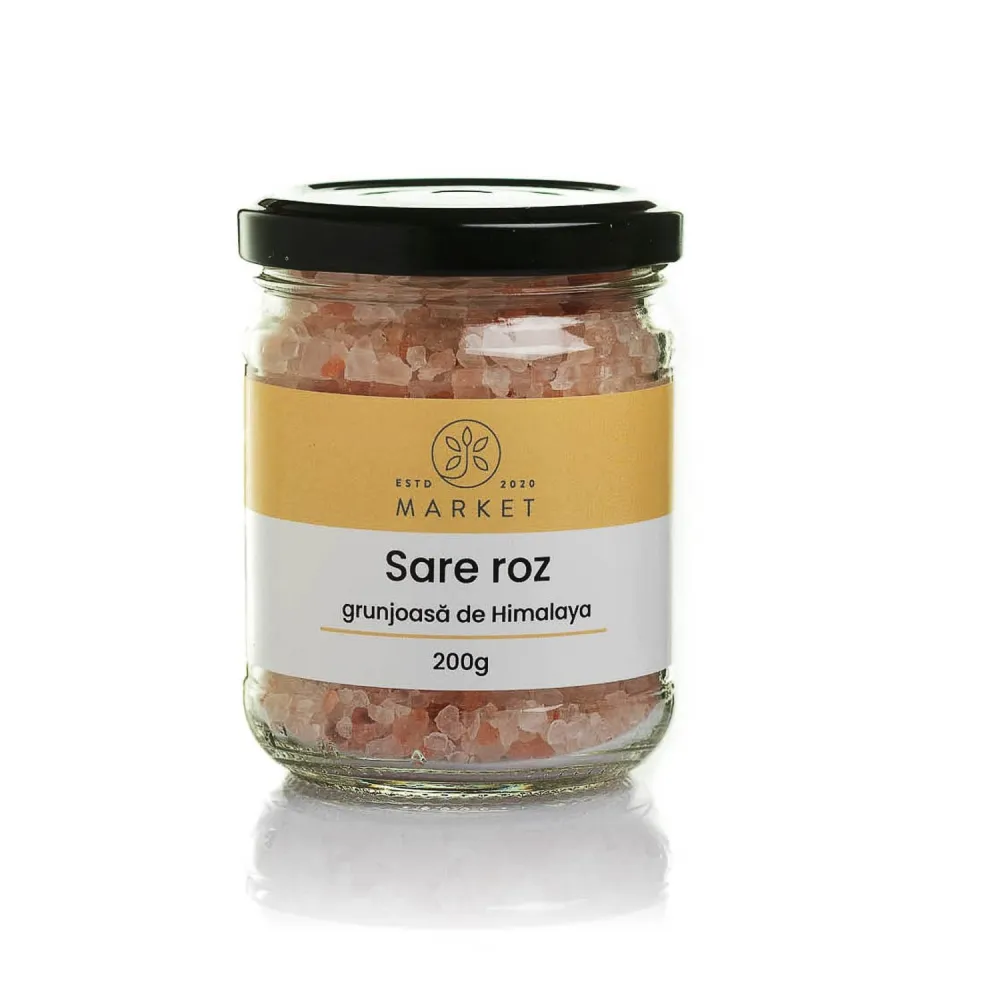 Sare roz de Himalaya grunjoasa 200g