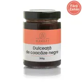 Dulceata de coacaze negre fara zahar 360g