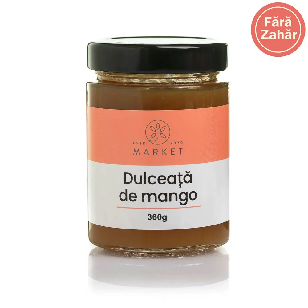 Dulceata de mango fara zahar 360g
