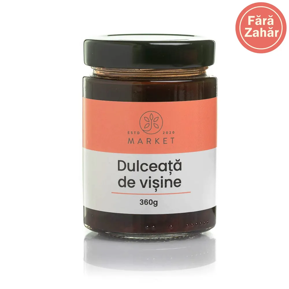 Dulceata de visine fara zahar 360g