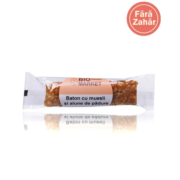Baton cu musli si alune de padure 30g