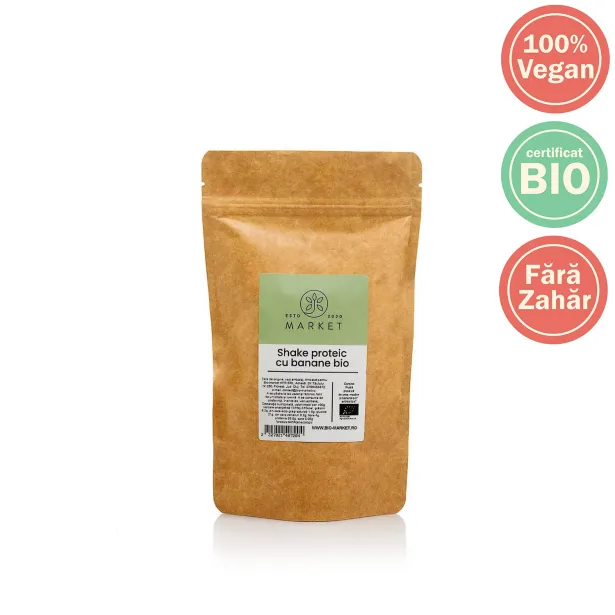 Shake proteic cu banane BIO 250g