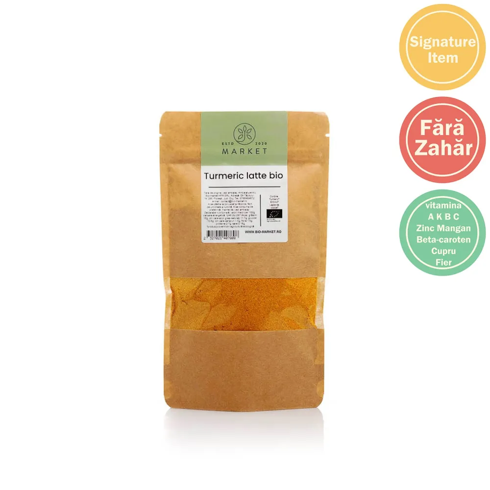 Turmeric latte fara zahar bio 150g