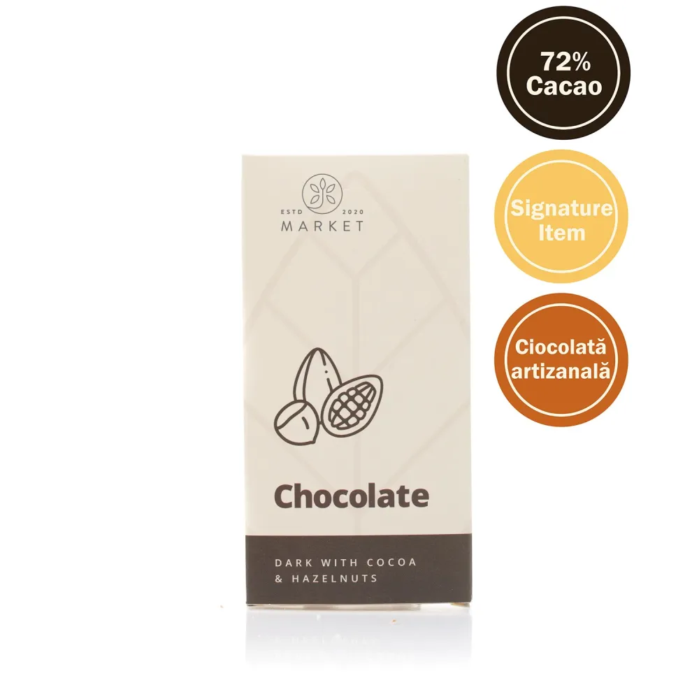 Ciocolata artizanala neagra 100g