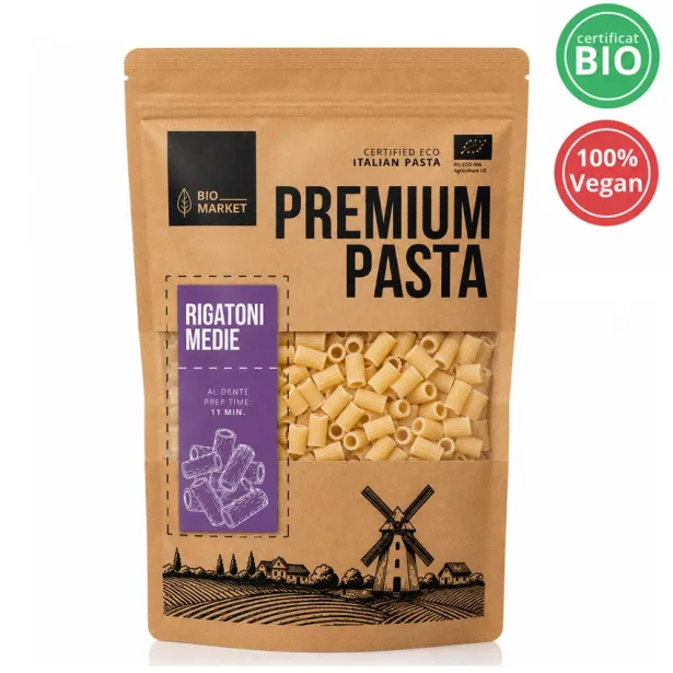 Paste rigatoni bio 400g