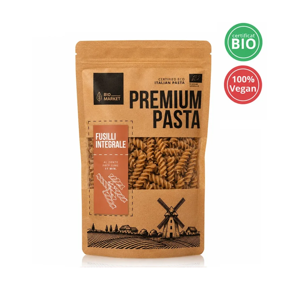 Paste fusilli integrale bio 300g