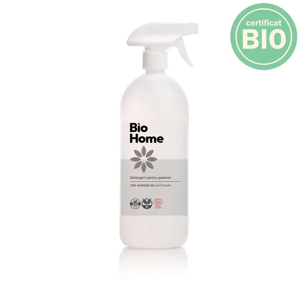 Detergent pentru geamuri BIO - cu ulei esential de portocale 1L