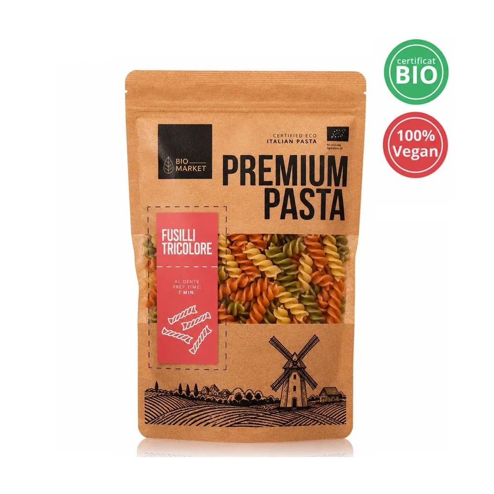 Paste fusilli tricolore bio 300g