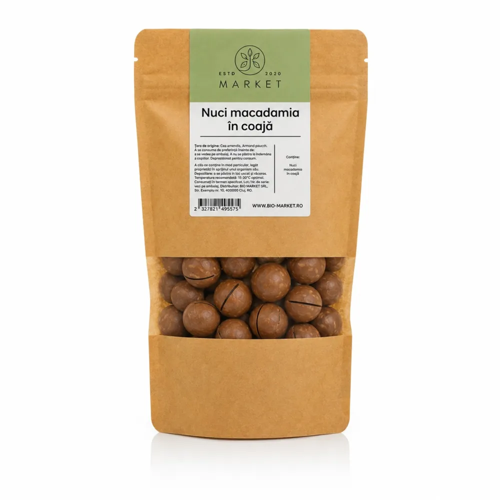Nuci macadamia in coaja 1kg