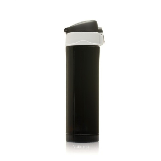 Termos inox negru glossy 420ml