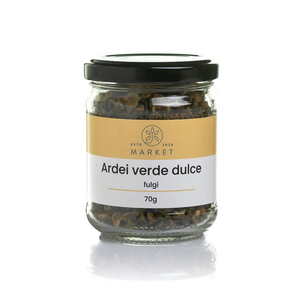 Ardei dulce verde fulgi 70g