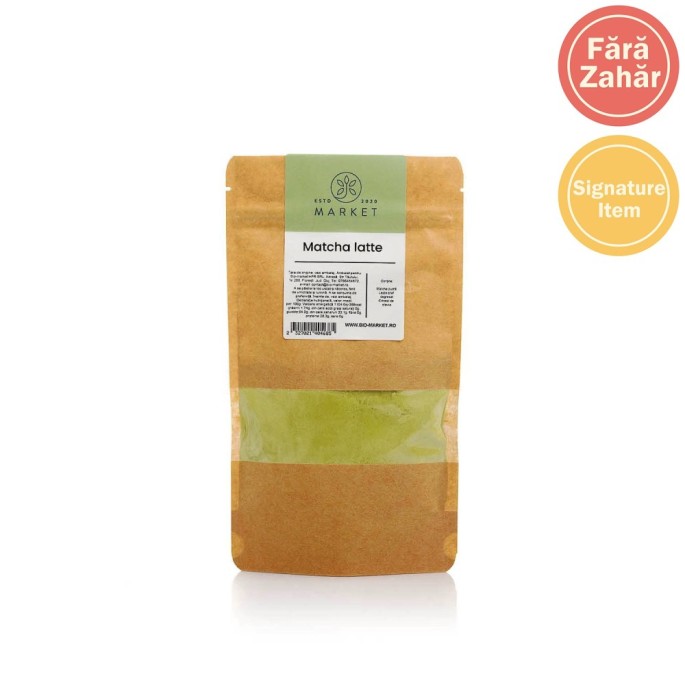 Matcha latte fara zahar 150g