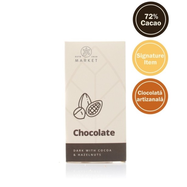 Ciocolata artizanala neagra 100g