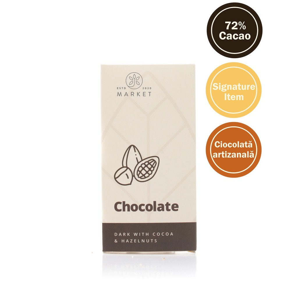 Ciocolata artizanala neagra 100g