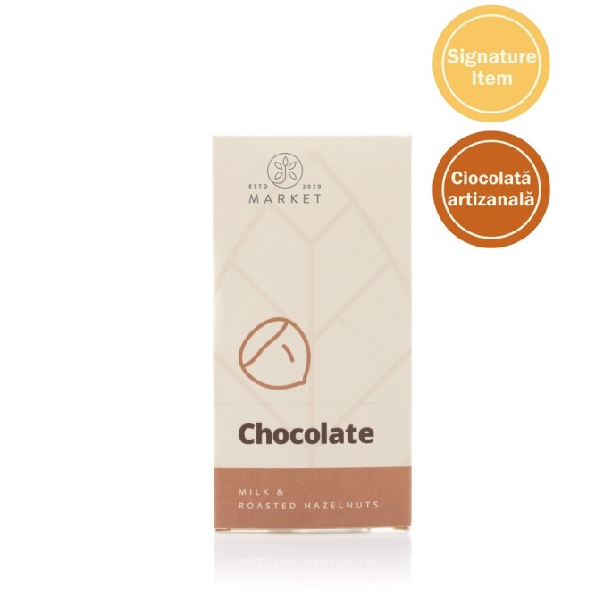 Ciocolata artizanala cu lapte 100g