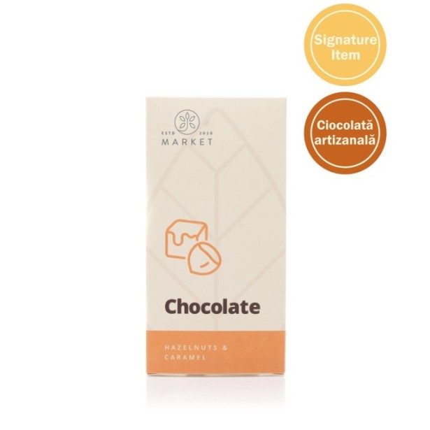 Ciocolata artizanala cu caramel 100g