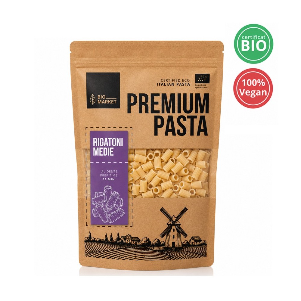Paste rigatoni bio 400g