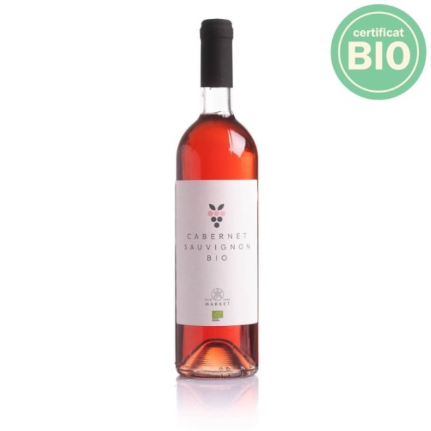Vin rose Cabernet Sauvignon bio 750ml