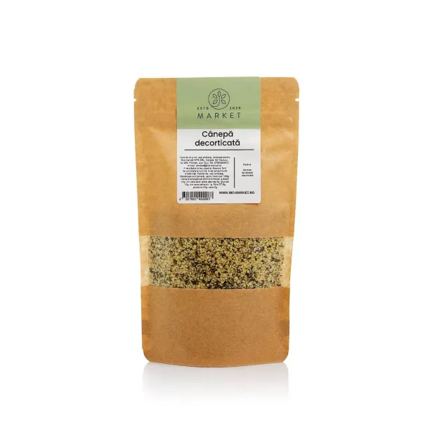 Canepa seminte decorticate Premium 500g