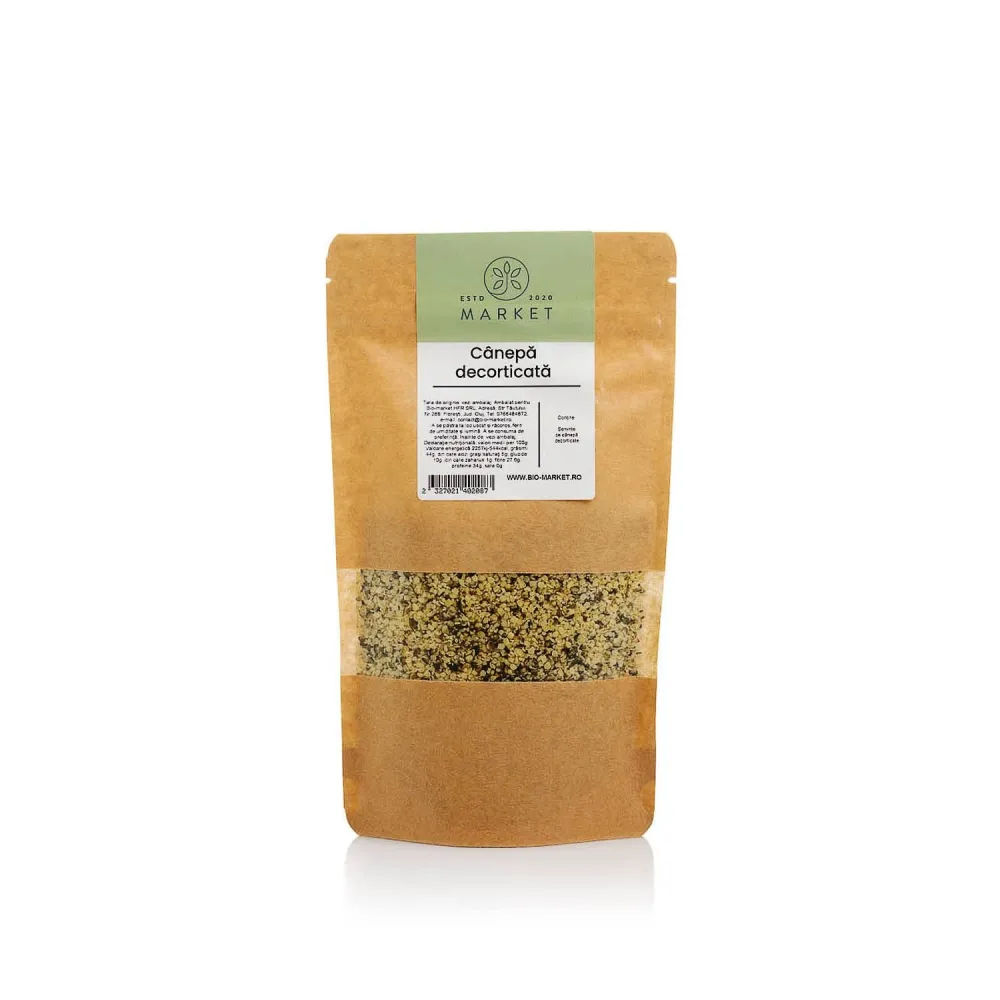 Canepa seminte decorticate Premium 250g