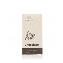 Ciocolata artizanala neagra cu alune de padure 150g