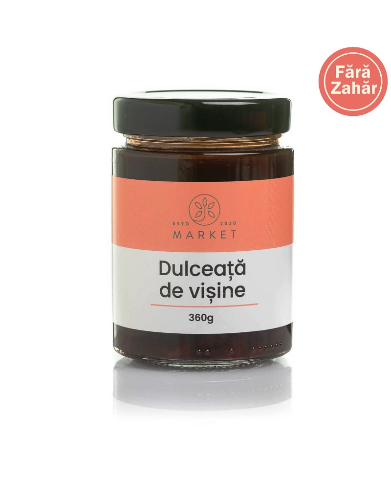 Dulceata de visine fara zahar 360g