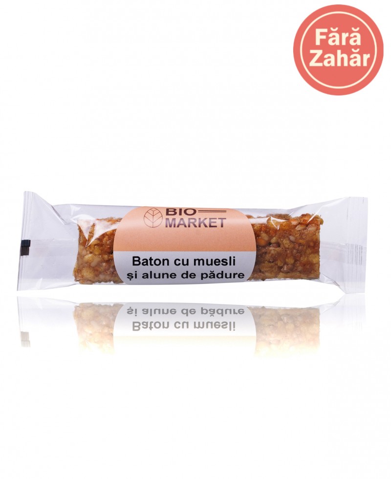Baton cu musli si alune de padure 30g