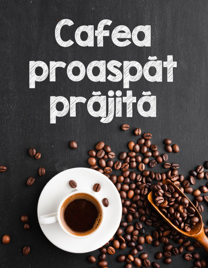 Cafea proaspat prajita