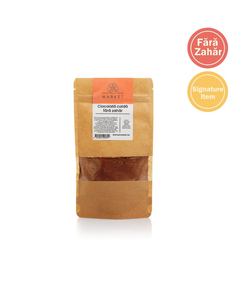 Ciocolata calda fara zahar 150g