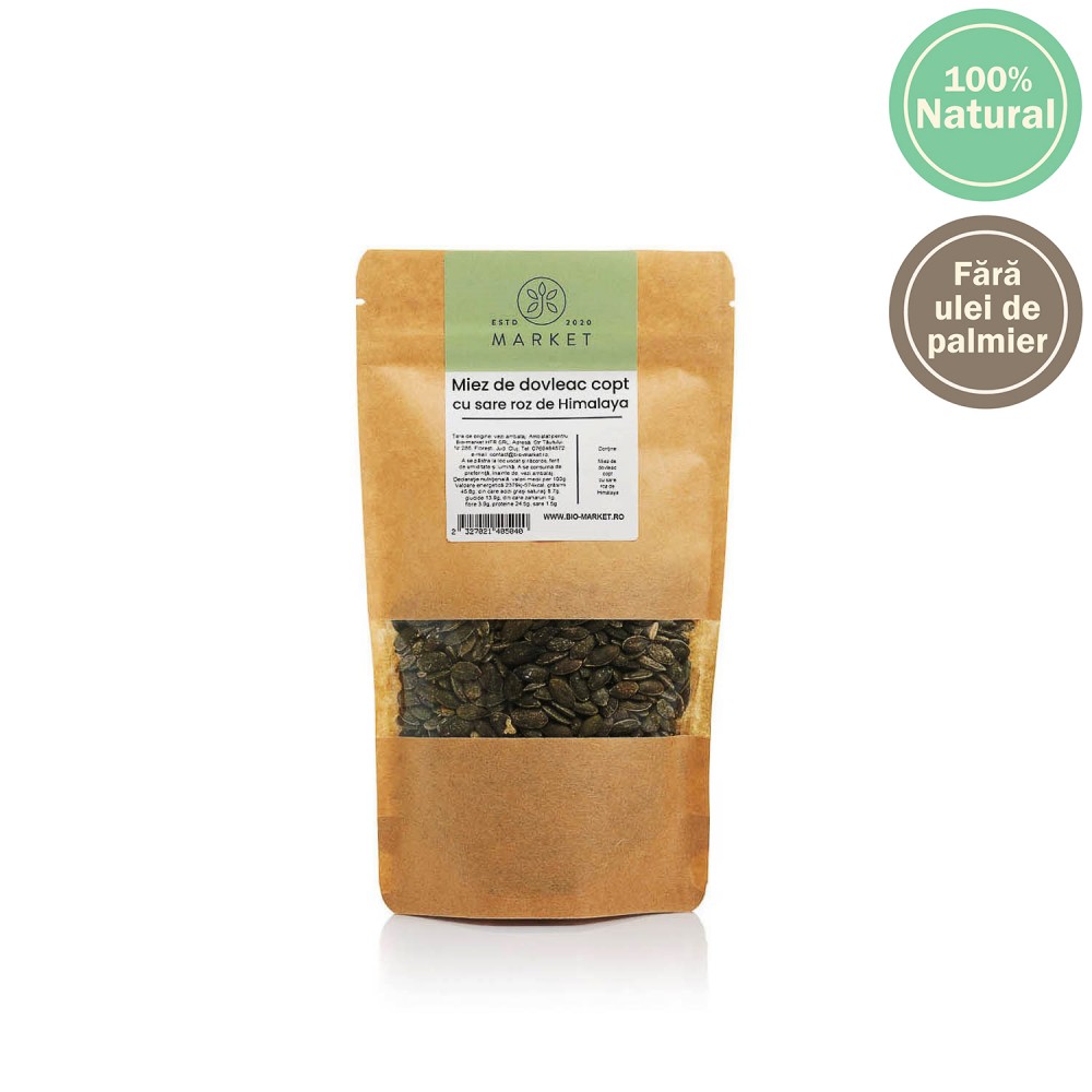 Miez de dovleac copt cu sare roz 250g