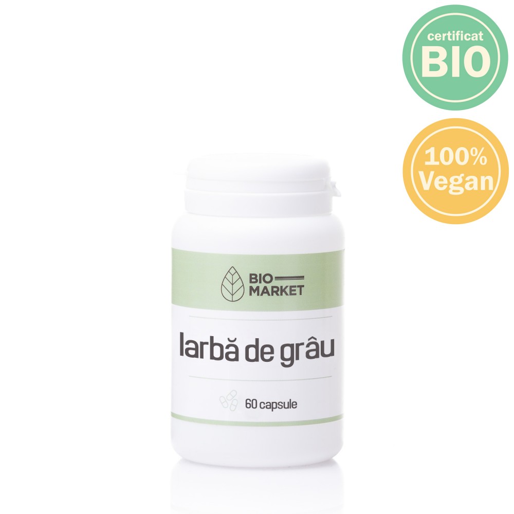 Iarba de grau BIO 470mg 60 capsule