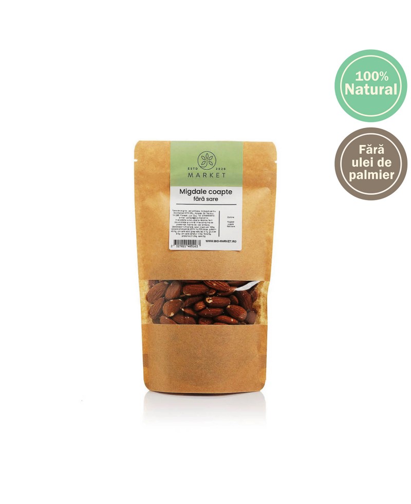 Migdale coapte fara sare 250g