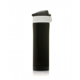 Termos inox negru glossy 420ml