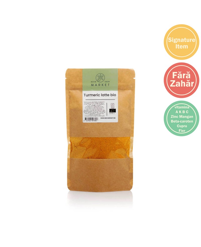 Turmeric latte fara zahar bio 150g