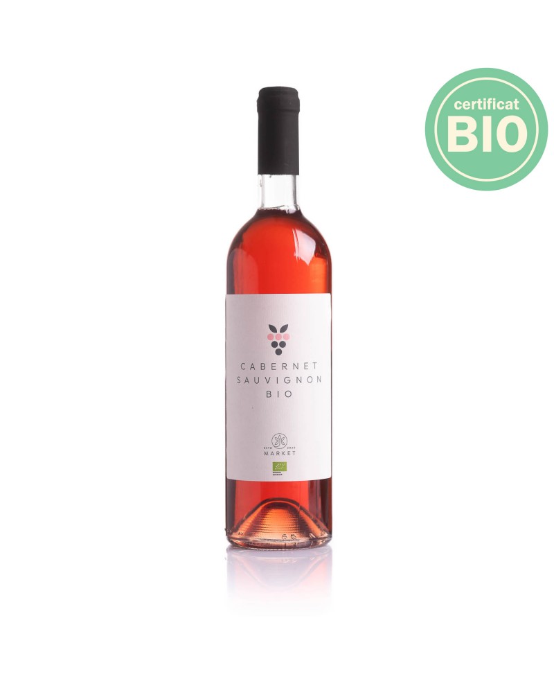 Vin rose Cabernet Sauvignon bio 750ml